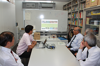 E-JUST members at Tomita Laboratory