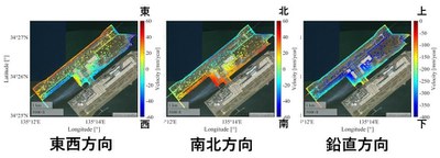 衛星合成開口レーダ (synthetic aperture radar: SAR) 画像から推定した関西国際空港2期島の3次元変動速度
