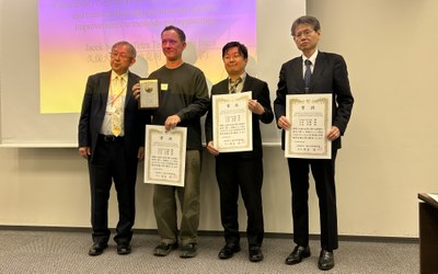 小池克明  教授、久保大樹 助教が一般社団法人岩の力学連合会 2025年度岩の力学連合会論文賞を受賞されました。