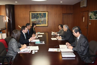 リーズ大学副学長表敬訪問3 リーズ大学副学長表敬訪問3