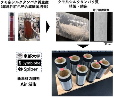 【研究成果】ゼロカーボンバイオ産業創出の基盤となるタンパク質繊維試作品の完成