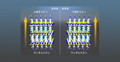 一方向のスピンのみを選択的に伝導するキラル金属電極材料を開発 ―省電力デバイスの実現や水素エネルギー製造の効率化に期待―