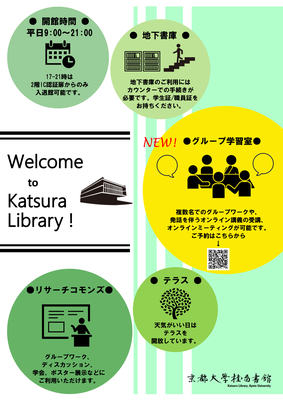 [Katsura Library] Welcome to Katsura Library!