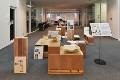 【桂図書館】「Close Encounters展2 - 辺境に立つスタジアムと、神社のための竹と膜のあずまや」（2026/1/13-1/23）